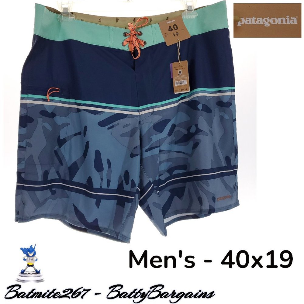 40" Mens NWT Patagonia Outdoor Planing Board Short